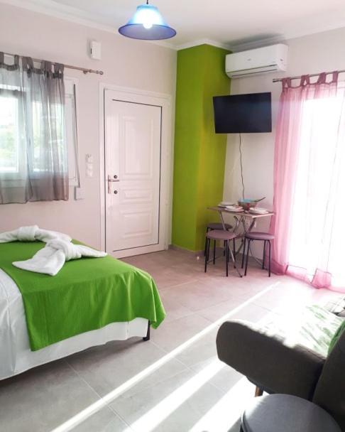 Green Studio Nidri Exterior foto