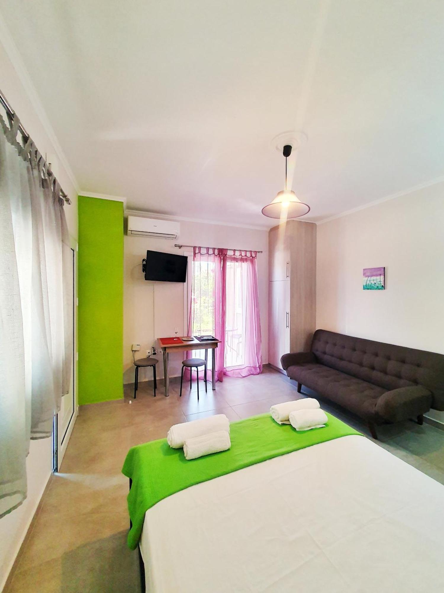 Green Studio Nidri Exterior foto
