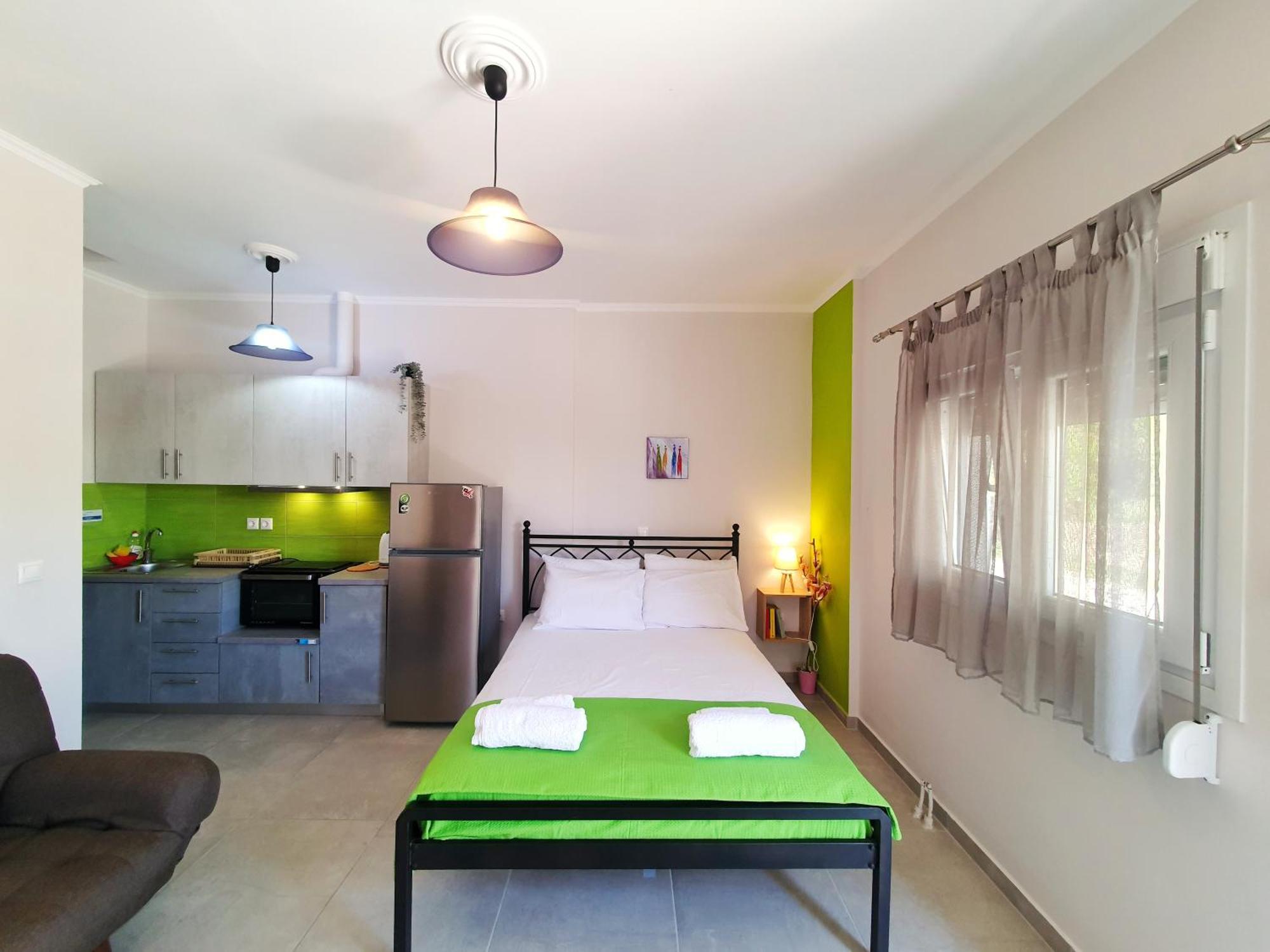 Green Studio Nidri Exterior foto